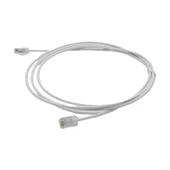 PATCH CORD  UTP CAT6 2 MT SLIM WHITE  (08F007) thumbnail 2