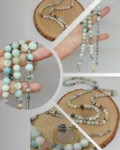 Amazonit Taşı 99luk Tesbih 8mm (4437) thumbnail 1