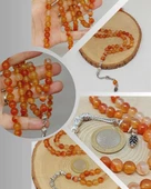 Akik Taşı 99luk Tesbih 8mm (24015) thumbnail 1