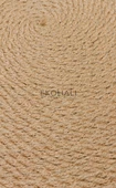 Patna Koleksiyonu Jüt Örgü Halı PTN 07 Jut Natural - 4