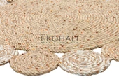 Patna Koleksiyonu Jüt Örgü Halı PTN 03 Natural White - 3