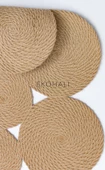 Patna Koleksiyonu Jüt Örgü Halı PTN 07 Jut Natural - 2