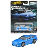 Hot Wheels Fast-Furious Premium Araba 1996 NISSAN 180SX TYPE X HNW46-HVR62 - 1