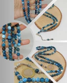 Apatit Taşı 99luk Tesbih 8mm (14290) thumbnail 1