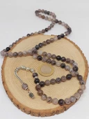 Rutil Kuvars (Beril) Taşı 99luk Tesbih 8mm (54334) thumbnail 6