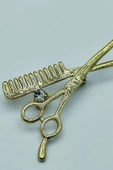 Altın Makas ve Tarak Broş thumbnail 2