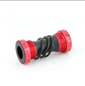 Hollowtech II Orta Göbek Mtb 68/73mm Alüminyum Çelik Rulman Hollowtech Orta Göbek Kırmızı - 1