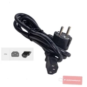 D-Cable Power Kablo 220V 1.5 Metre Power Kablo 220V 1.5 Metre 1.5mt Power Elektrik Kablosu Güç Kablosu 220 Volt thumbnail 4