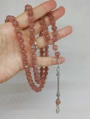Çilek Kuvars Taşı 99luk Tesbih 8mm (9778) thumbnail 5