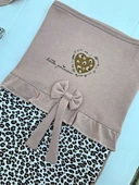 Leopar Desenli 8 Parça Bebek Hastane Çıkış Takım Seti - 5