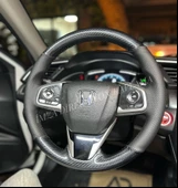 Honda Civic Fc5 Araca Özel Direksiyon Kılıfı (5D KRİSTAL KARBON SOFT NOKTA) thumbnail 2
