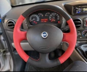 Fiat Doblo D1-D2 (2002-12) Araca Özel Dikmeli Direksiyon Kılıfı (SOFT NOKTA NUBUK) thumbnail 1