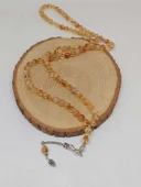 Sitrin Taşı Açık & Koyu Karışık Renk Taşı 99luk Tesbih 8mm (27570) thumbnail 4