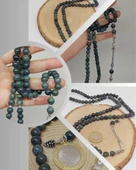 Serpantin (Yılan) Taşı 99luk Tesbih 8mm (9766) thumbnail 1