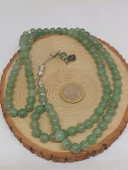 Aventurin Taşı Açık Renk 99luk Tesbih 8mm (17605) thumbnail 6