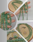 Aventurin Taşı Açık Renk 99luk Tesbih 8mm (17605) thumbnail 1