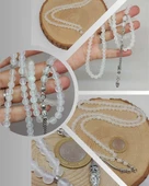 Selenit Taşı 99luk Tesbih 6mm (9833) thumbnail 1