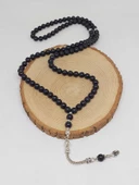 Shungite (Şungit) Taşı 99luk Tesbih 8mm (23180) thumbnail 4