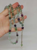 Florit Taşı 99luk Tesbih 8mm (4701) thumbnail 5