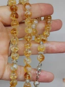 Sitrin Taşı Açık & Koyu Karışık Renk Taşı 99luk Tesbih 8mm (27570) thumbnail 2