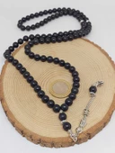 Shungite (Şungit) Taşı 99luk Tesbih 8mm (23180) thumbnail 6