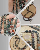 Kan Taşı 99luk Tesbih 8mm (1911) thumbnail 1