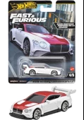 Hot Wheels Fast-Furious Premium Araba 2018 BENTLEY CONTINENTAL GT3 HNW46-HVR63 - 1