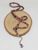 Rodonit Taşı 99luk Tesbih 8mm (1853) thumbnail 4