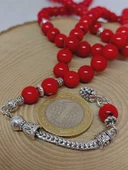 Mercan Taşı 99luk Tesbih 8-9mm (Boyalıdır) (1911) thumbnail 3