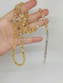 Sitrin Taşı Açık & Koyu Karışık Renk 99luk Tesbih 6mm (27575) thumbnail 5