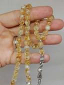 Sitrin Taşı Açık & Koyu Karışık Renk 99luk Tesbih 6mm (27575) thumbnail 2