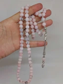 Pembe Siyah Alacalı Opal Taşı 99luk Tesbih 8mm (42110) thumbnail 5