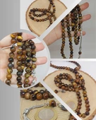 Kaplangözü Taşı 99luk Tesbih 8mm (1917) thumbnail 1