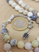 Beyaz Alacalı Opal Taşı 99luk Tesbih 8mm (36140) thumbnail 3