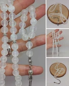 Selenit Taşı 99luk Tesbih 8mm (14410) thumbnail 1