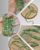 Prehnit (Prinayt) Taşı 99luk Tesbih 8mm (53076) thumbnail 1