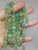 Prehnit (Prinayt) Taşı 99luk Tesbih 8mm (53076) thumbnail 2