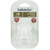 Bebedor Natural Genis Ağız Biberon Emziği +6 Ay (Kod:332) - 1