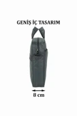 Case Club 2129 17 inç Slim Omuz Ve El Çantası -Büyük Boy Omuz Askılı Hafif - 7