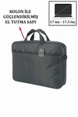 Case Club 17 inç Omuz Ve El Çantası Büyük Boy Omuz Askılı Hafif Su Geçirmez Kumaş - 8
