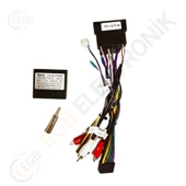 OTO TABLET ÇERÇEVE FIAT FIORINO 2008+ 10.1" SİYAH TAC-288F thumbnail 3