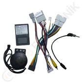 OTO TABLET ÇERÇEVE DACIA SANDERO 2017+ 9" SİYAH TAC-028 thumbnail 3