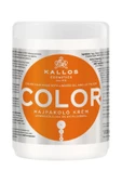 Kallos Cosmetics Color 1000ml Boyalı Saçlar Için Keten Tohumu Yağlı Ve Uv Filtreli Saç Bakım Maskesi - 1