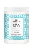 Kallos Cosmetics Spa 1000ml Hindistan Cevizi Yağı, Hyaluronik Asit Ve Kolajen Içeren Vücut Bakım Ve Masaj Kremi - 1