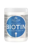 Kallos Cosmetics Biotin İçeren 1000 ml Besleyici ve Koruyucu Saç Bakım Maskesi - 1
