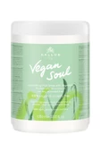 Kallos Cosmetics Vegan Soul 1000ml Kuru Ve Yıpranmış Saç Için Bitkisel Protein Ve Avokado Yağlı Besleyici Saç Maskesi - 1