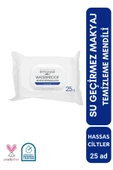 BYPHASSE Waterproof Makyaj Temizleme Mendili Hassas Ciltler 25 adet - 1