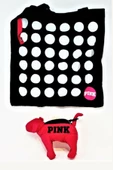 Victoria's Secret VS Pink Katlanabilir Puantiyeli Pupy Temalı Mini Çanta - 8