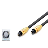 Hadron HDX7758 1.5mt Fiber Optik Ses Kablosu - Siyah - 1