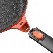 Berghoff Gem Stay Cool  Alüminyum Döküm 24 cm Tava - Turuncu - 2